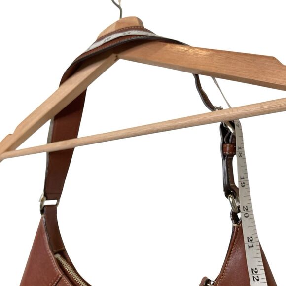 Coach Hamilton VTG Hobo Shoulder Bag British Tan Camel Leather Purse Y2K Vintage - Picture 11 of 15